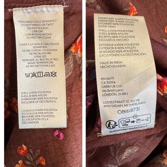 Free People Butterfly Babe Cutout Maxi Dress Size Small - Picture 12 of 14